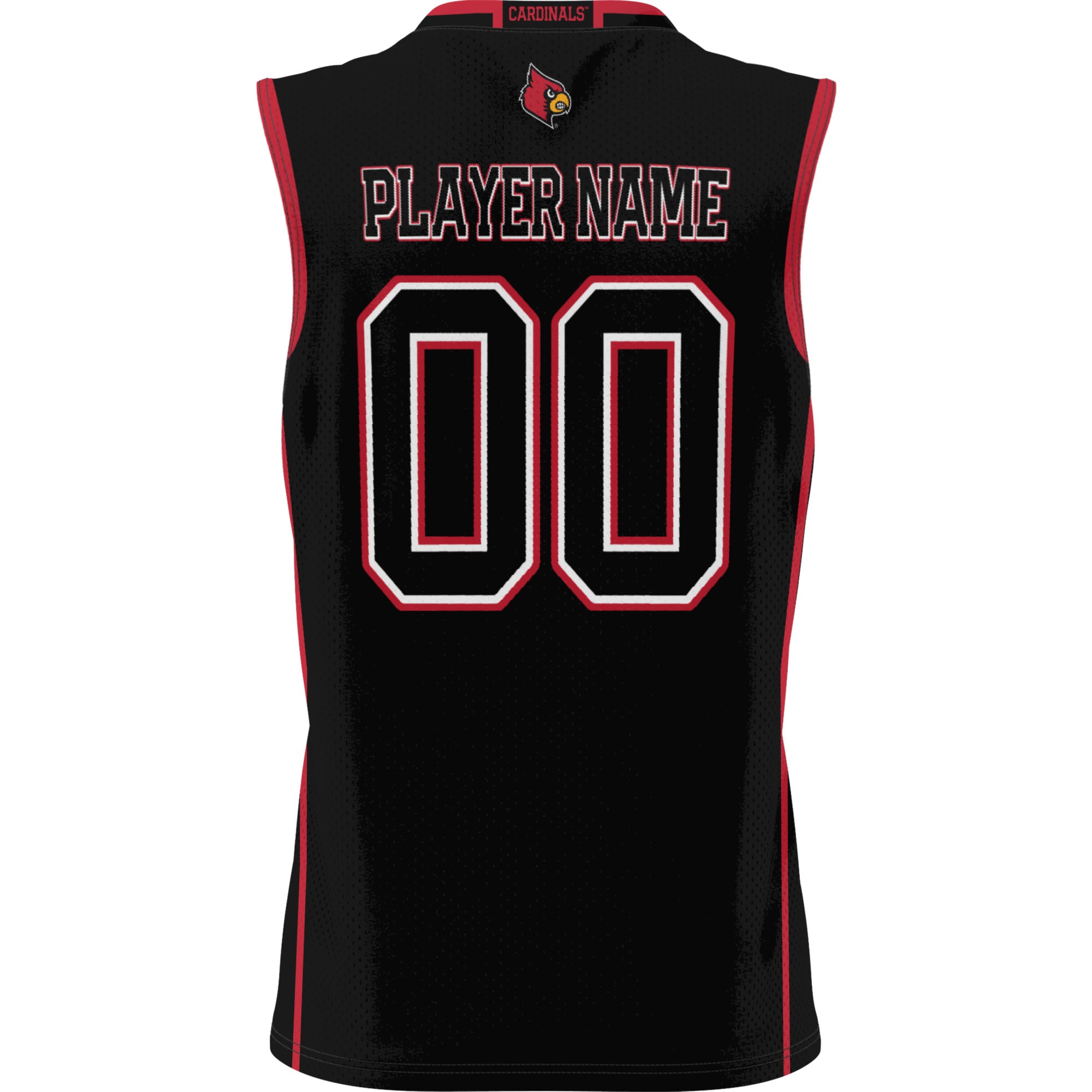 [NJP] Louisville Cardinals GameDay Greats Youth NIL Pick-A-Player Lightweight Men's Basketball Jersey - Black