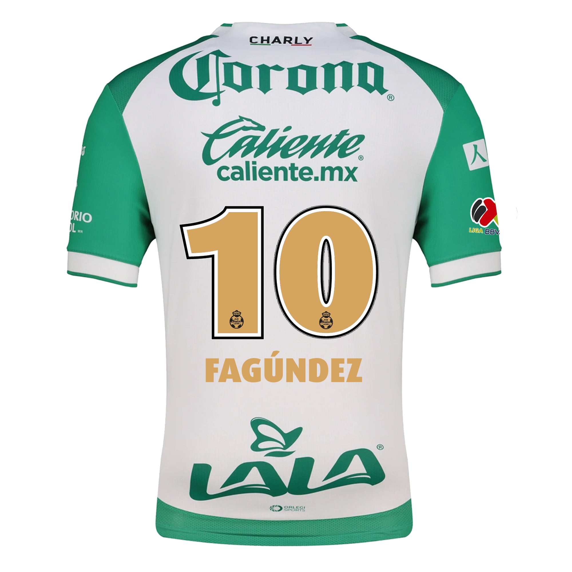 Santos Laguna Laguna 2025-2026 UCL Home Jersey – Authentic Shirt
