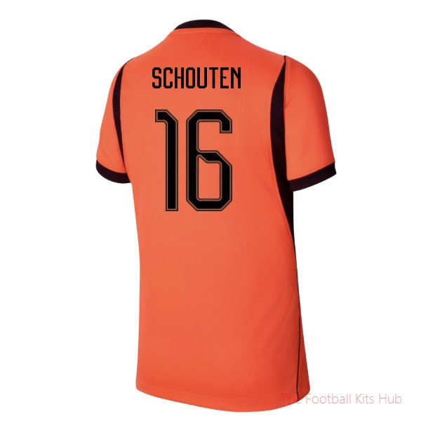 [LK] 2026/27 Netherlands Home Shirt (Kids) (Schouten 16)