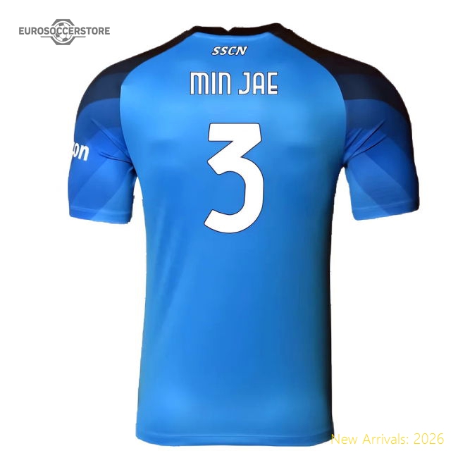 Top-grade Napoli Fc 2022-23 Player Issue Home Shirt (3xl) (min Jae
