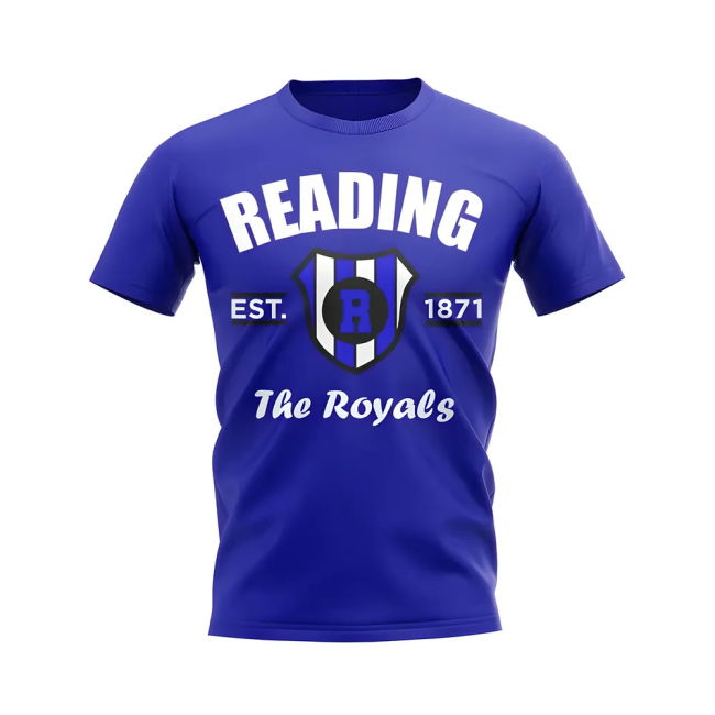 Reading Established Football T-Shirt (Blue) | Authentic Design
