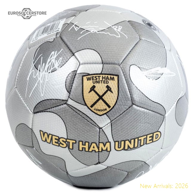 West Ham United Fc Camo Sig Football - Premium Quality - Official Edition