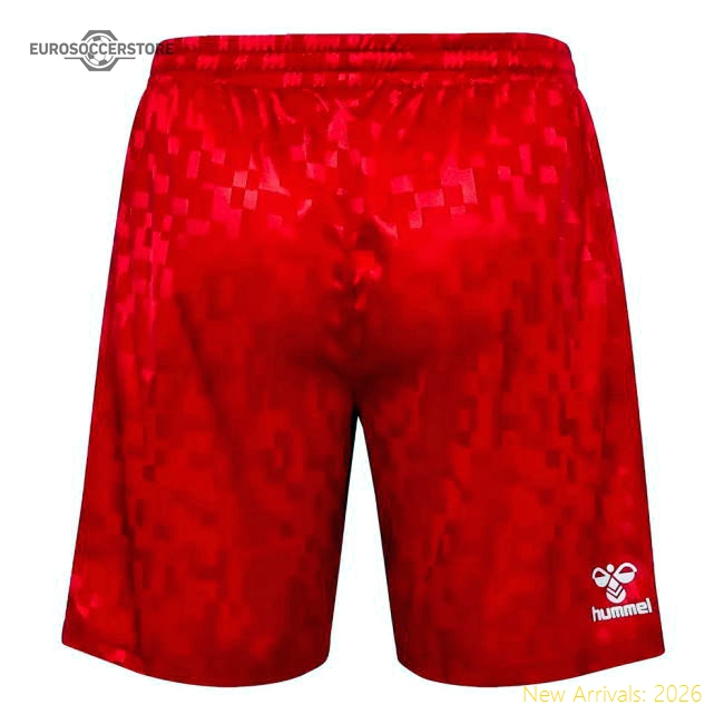 Top Denmark 2024-2025 Away Shorts (den) Comfort Contemporary