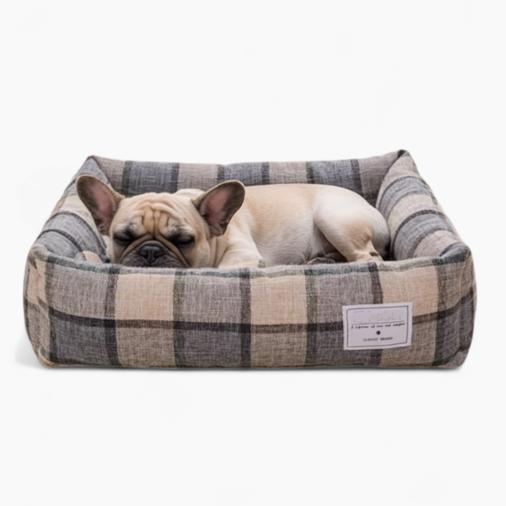 Frenchie Detachable Bed – Soft Breathable Washable Pet Bed Outdoor Use
