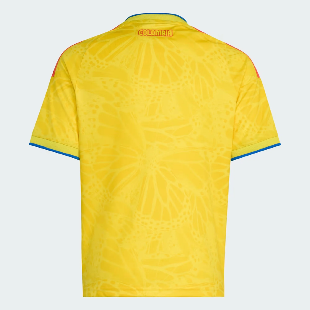 Colombia 2026 Home Jersey Youth – Colombia National Team Soccer Shirt Kids