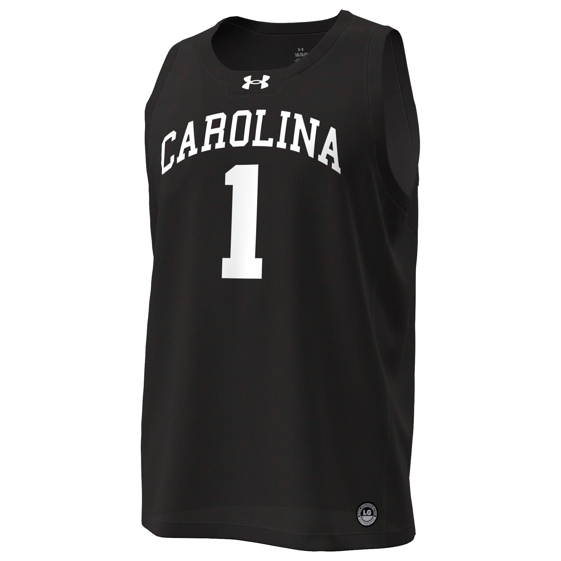 [DDG] South Carolina Gamecocks #1 Replica Basketball Jersey - Black