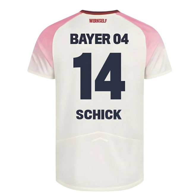 Bayer Leverkusen Stylish Away Jersey 2025-2026