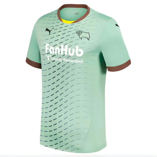 Durable 2024-2025 Derby Away With Modern Design - Legendary Number 7