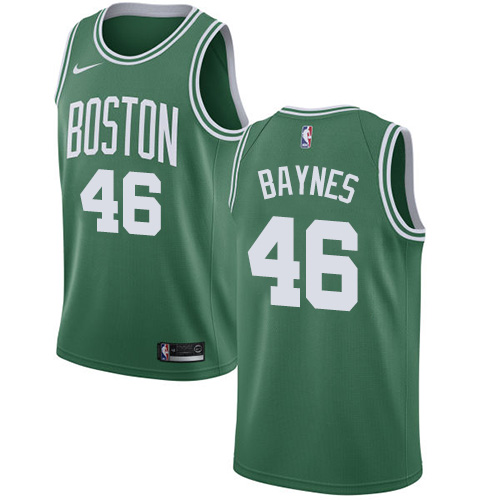 High-Quality CEL Aron Baynes #46 2024 Icon Swingman NBA Jersey Green