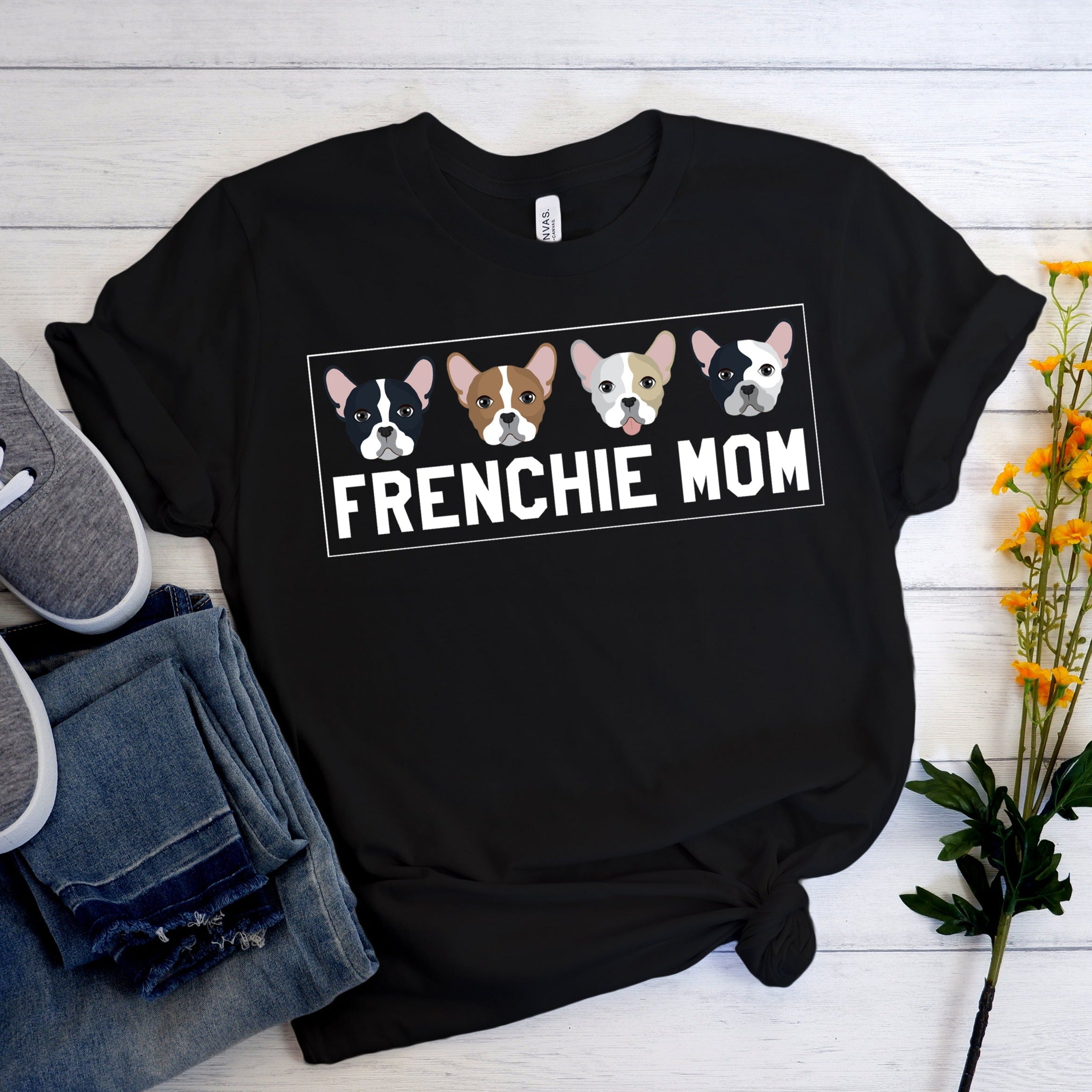 Lifestyle-Driven Mom Kids Frenchie - Unisex T-shirt for French