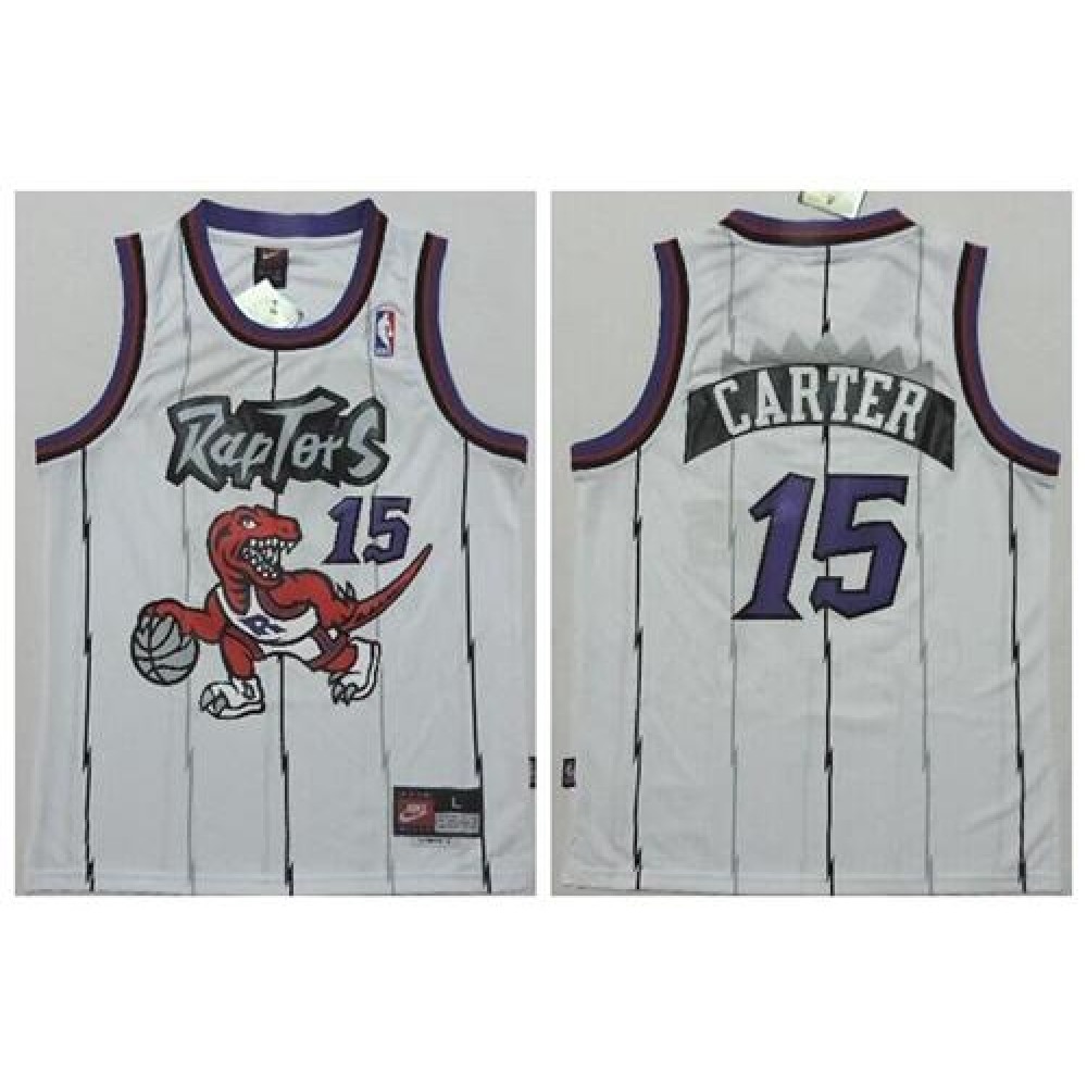 Collector's Item Modern Men's TOR #15 Vince White Basketball Jersey