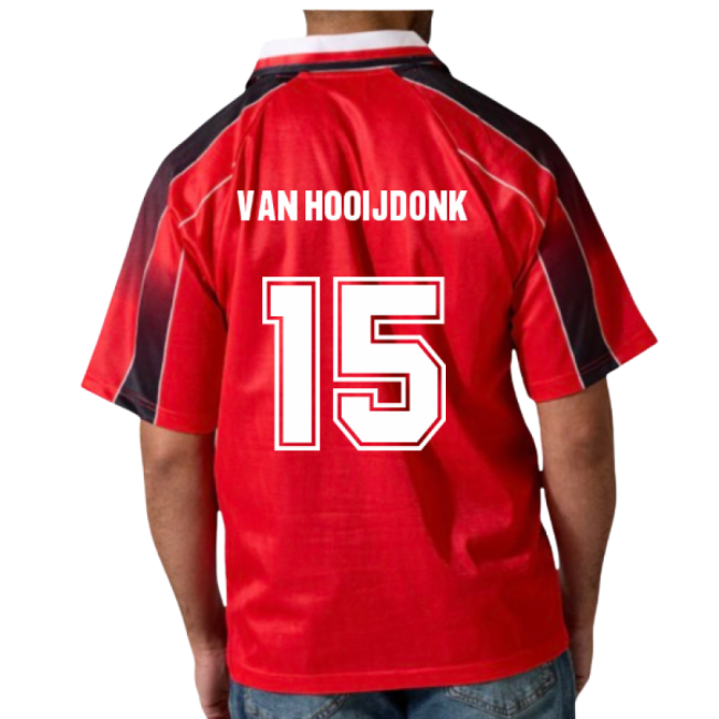 1997-1998 Nottingham Forest Home Retro Shirt (Van Hooijdonk 15)