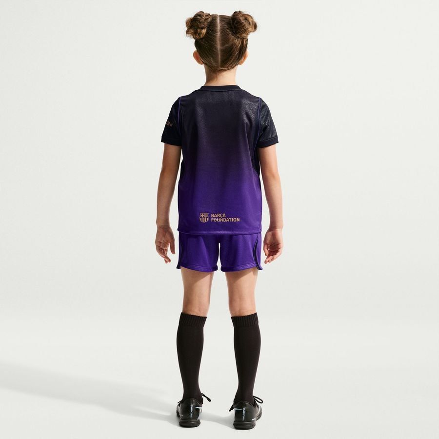 Barcelona Away Shirt 2026/27 Mini-Kit Kids