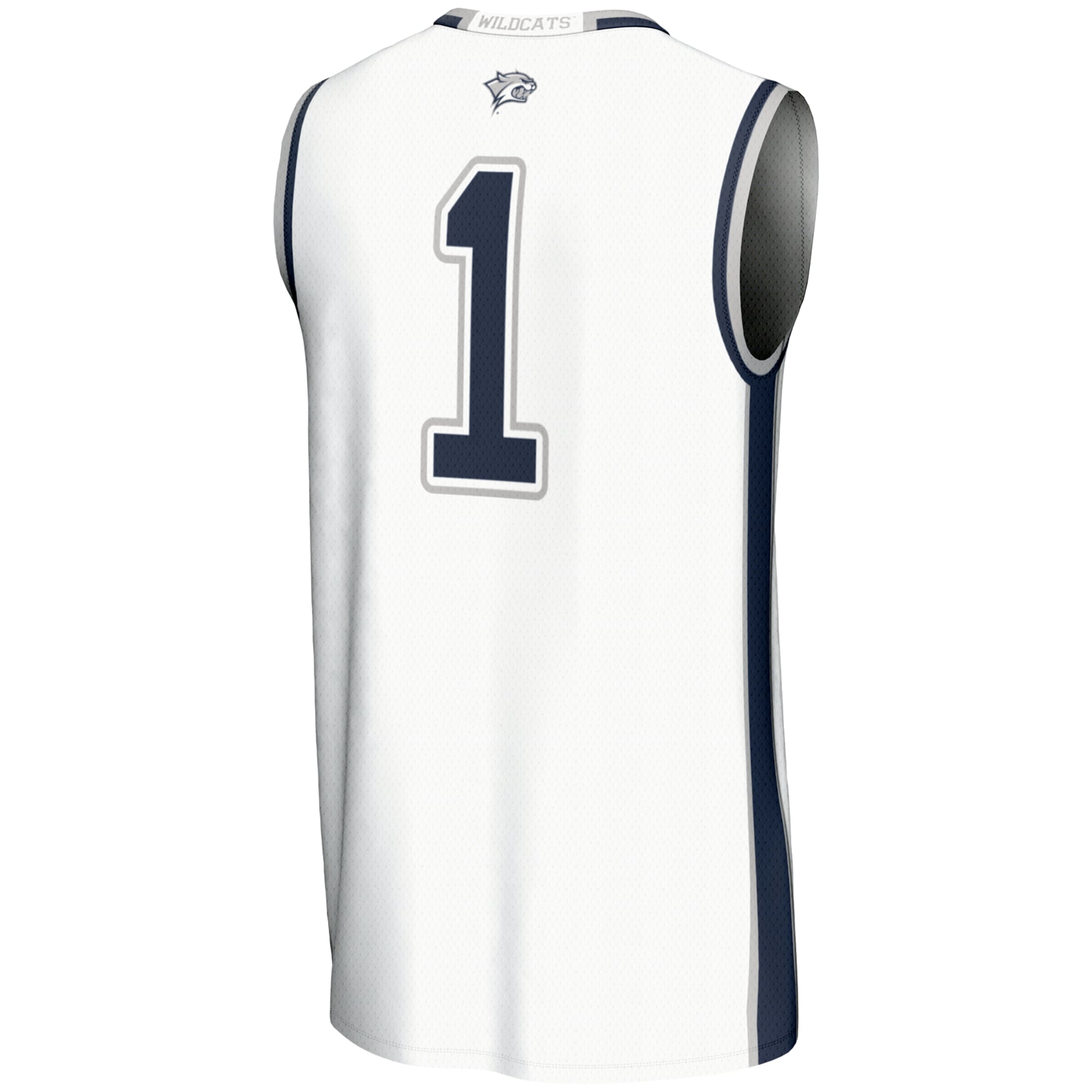 [NJP] New Hampshire Wildcats GameDay Greats Youth Lightweight Basketball Jersey - White