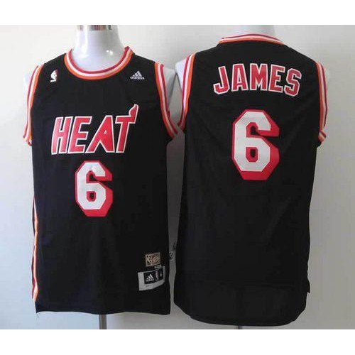 Game-Ready Miami Heat LeBron #6 NBA Game Jersey Performance