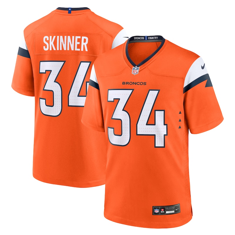 None JL Skinner DEN Broncos Victory Game-Ready Jersey for NFL Fans
