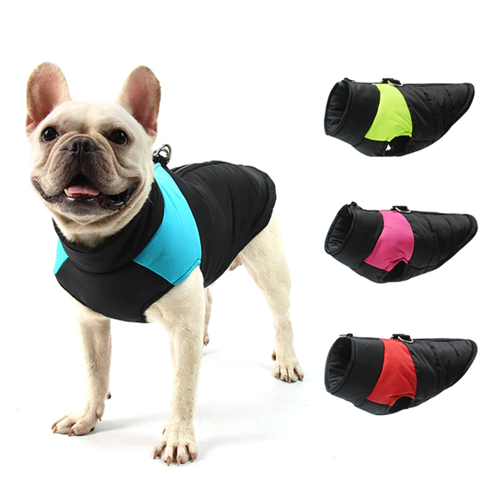 Frenchie-Fan Waterproof Vest Jacket For French Bulldog (cs020) for Ev...