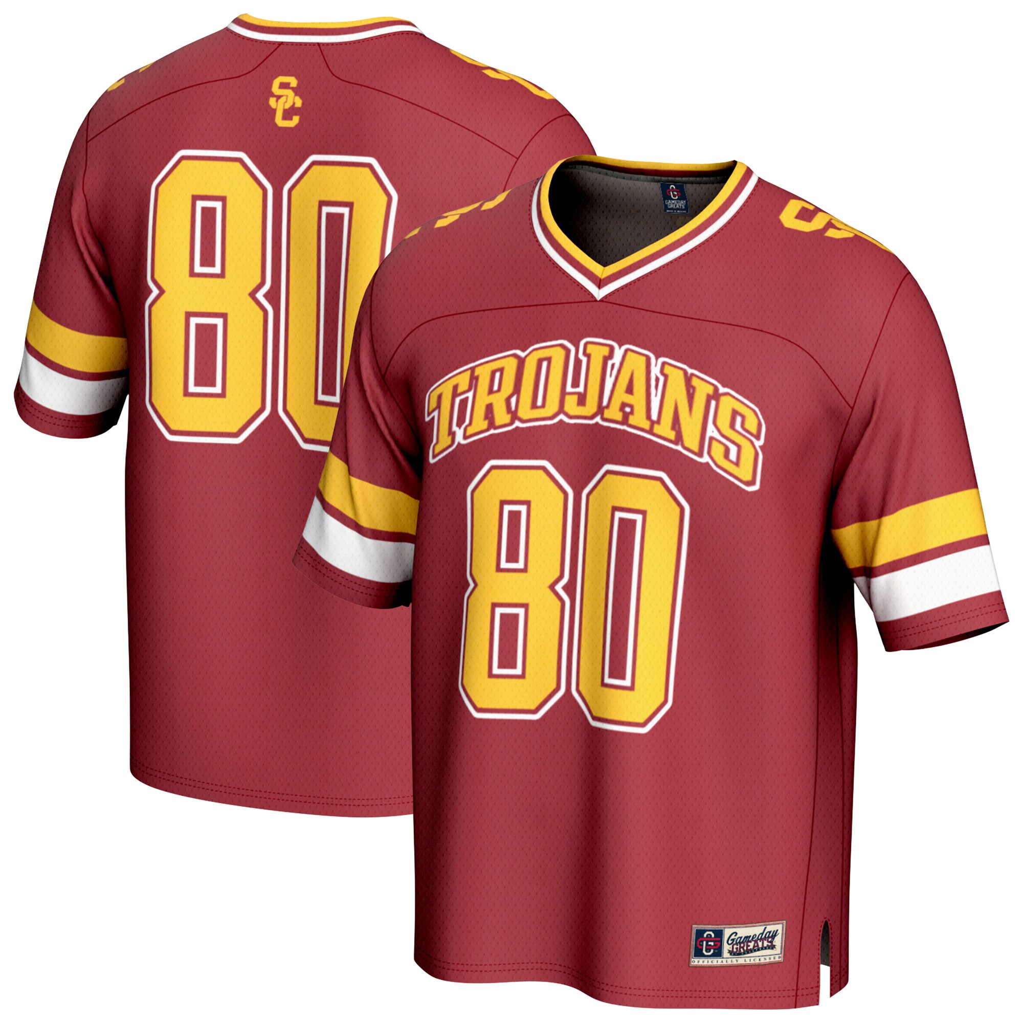 [DDG] USC Trojans GameDay Greats Youth Lightweight Collegiate Football Fashion Jersey - Cardinal
