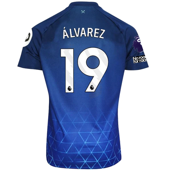 West Ham Alvarez 2023-2024 UCL Third Jersey – Authentic Shirt