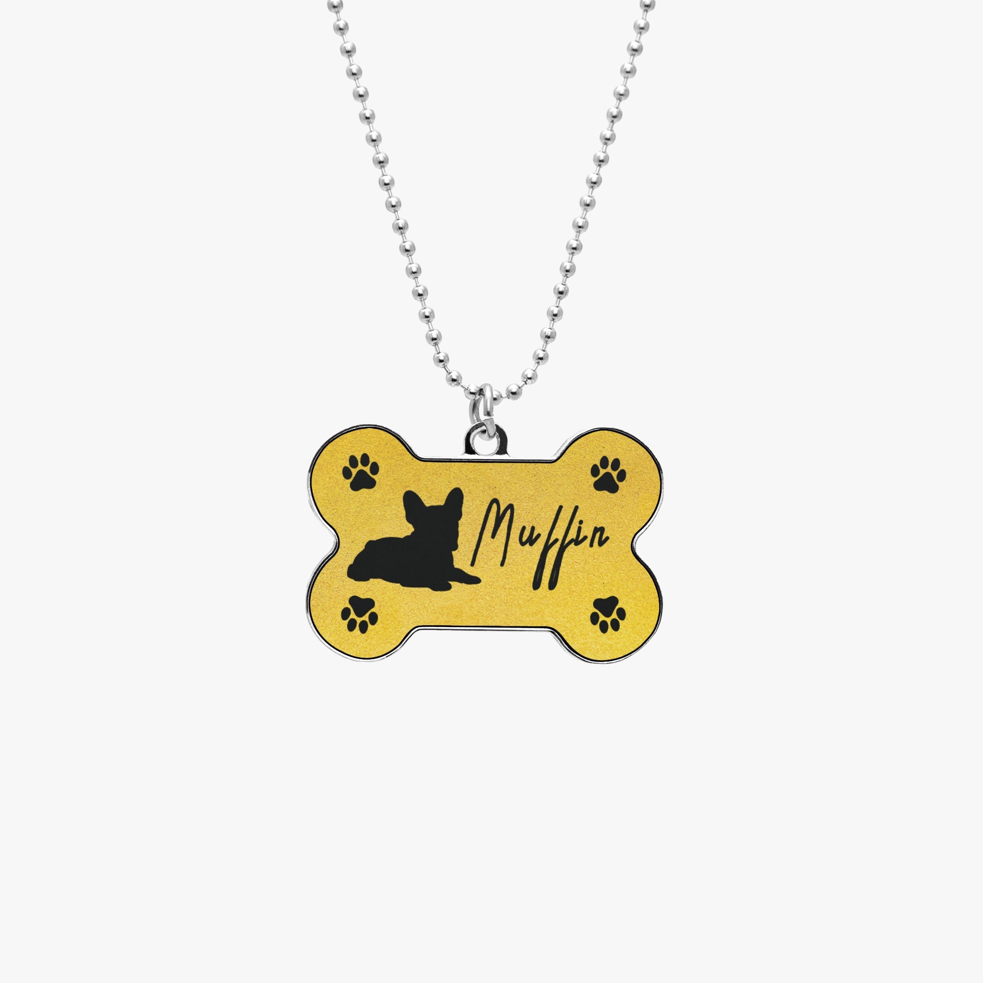 Lifestyle-Driven Betty - Necklace For Frenchie Moms for Pet Enthusiasts