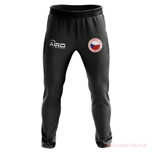 Czech Republic Concept Football Training Pants (Black)