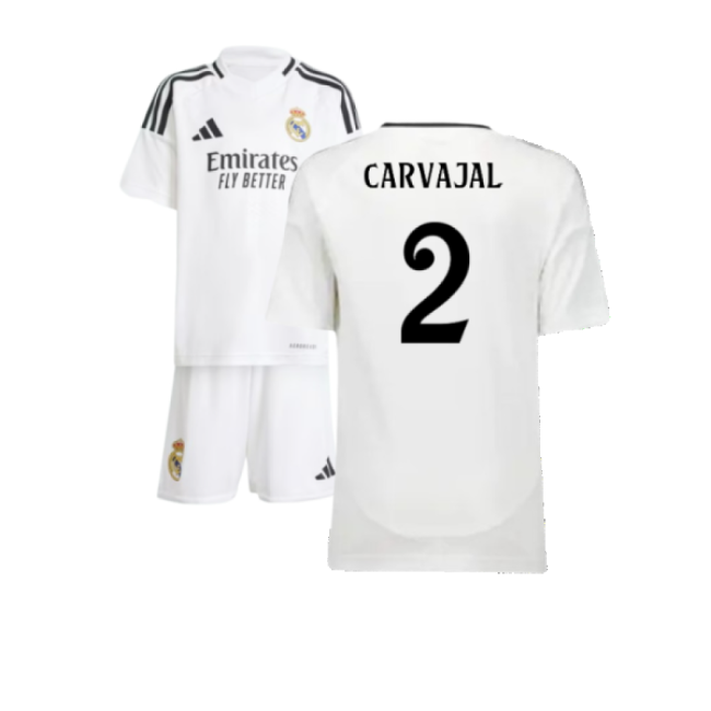 2024-2025 Genuina Camiseta Real Madrid Local - Hombres Con Carvajal 2