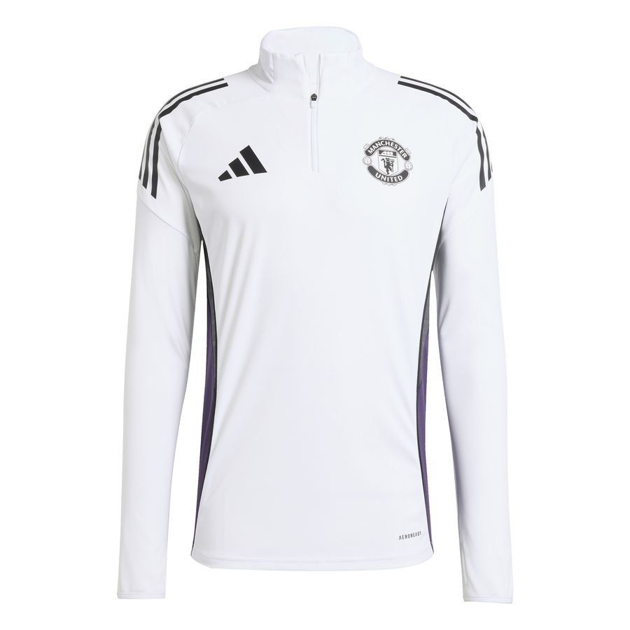 Manchester United Training Shirt Tiro 25 Pure White/aurora Plum/jet Bl