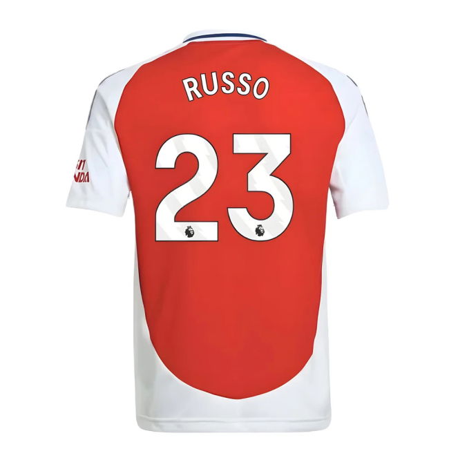 Arsenal Home Football Shirt 2024-20 - Russo 23 L M S Kids