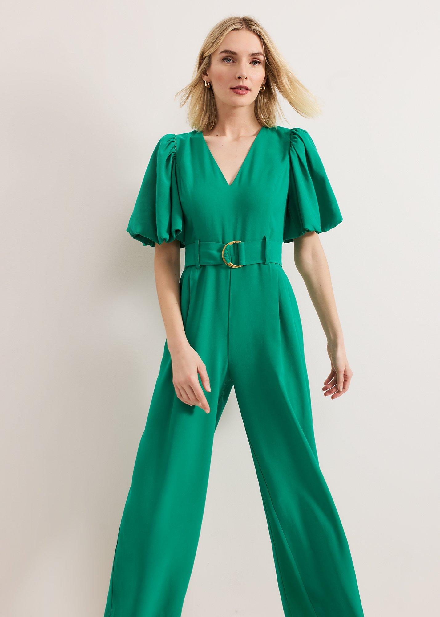 Margot Puff Sleeve Jumpsuit