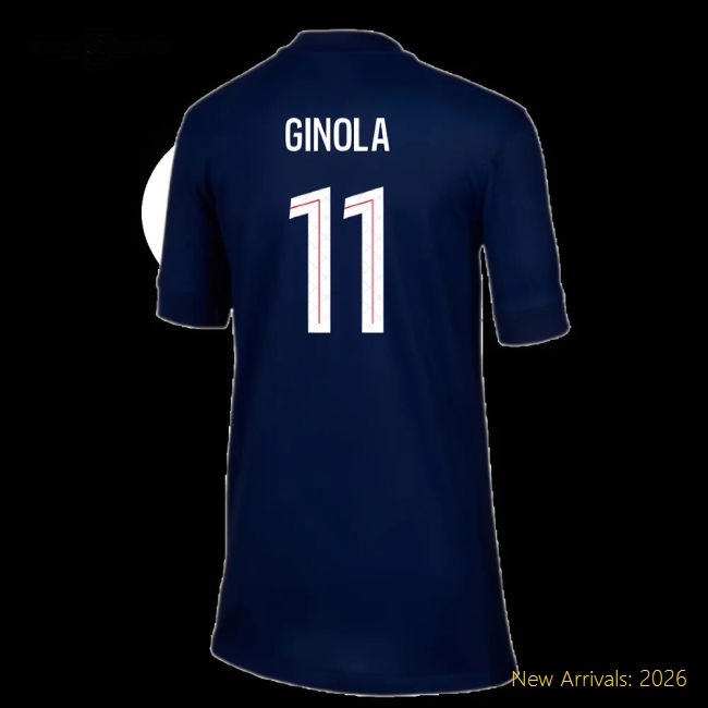 Football Team Kids Gentle Ginola Jersey 2025-2026 Breathable