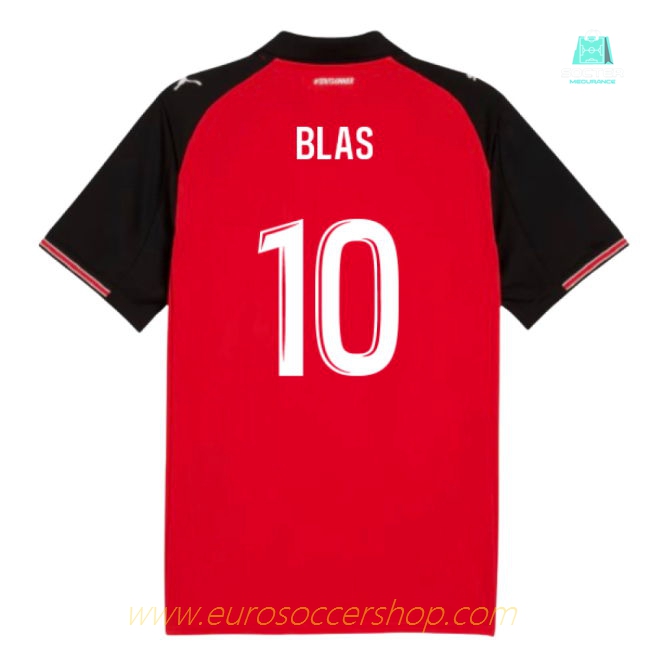2025-2026 Stade Rennais Home Shirt (Blas 10)