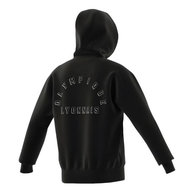 2024-2025 Olympique Lyon Anthem Jacket (Black)