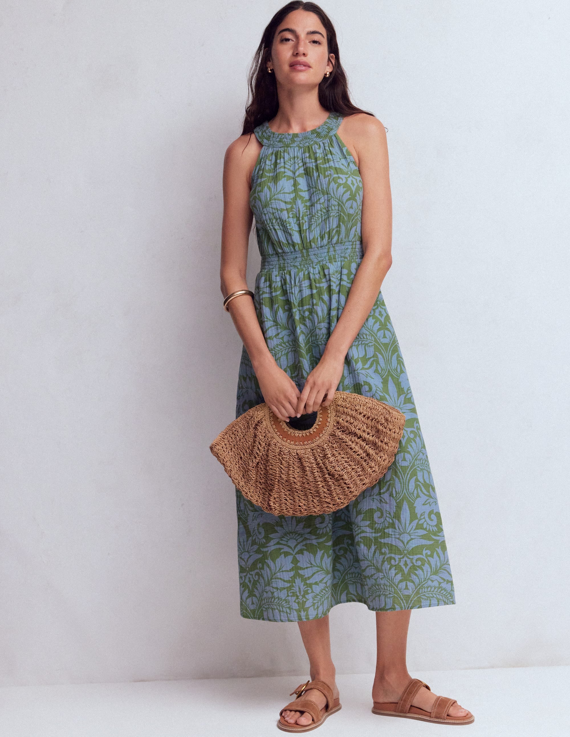 Daphne Double Cloth Dress