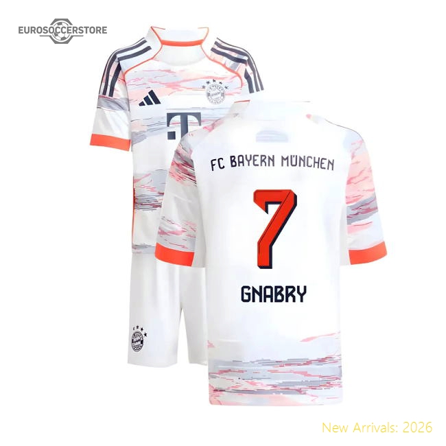 Bayern Munich Replica Gnabry Away Jersey Breathable Moisture-wicking