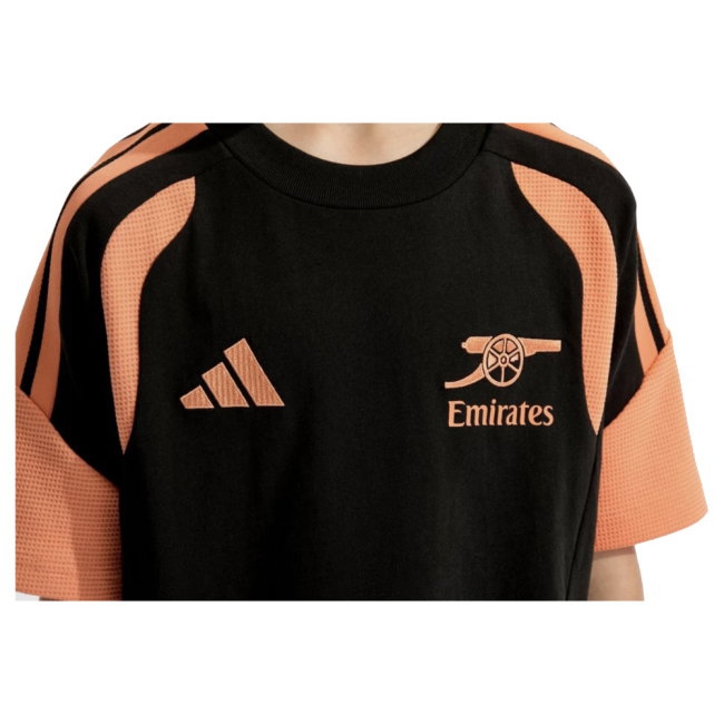 2026-2027 Arsenal Training Tee (Black) - Kids (Tzolis 17)