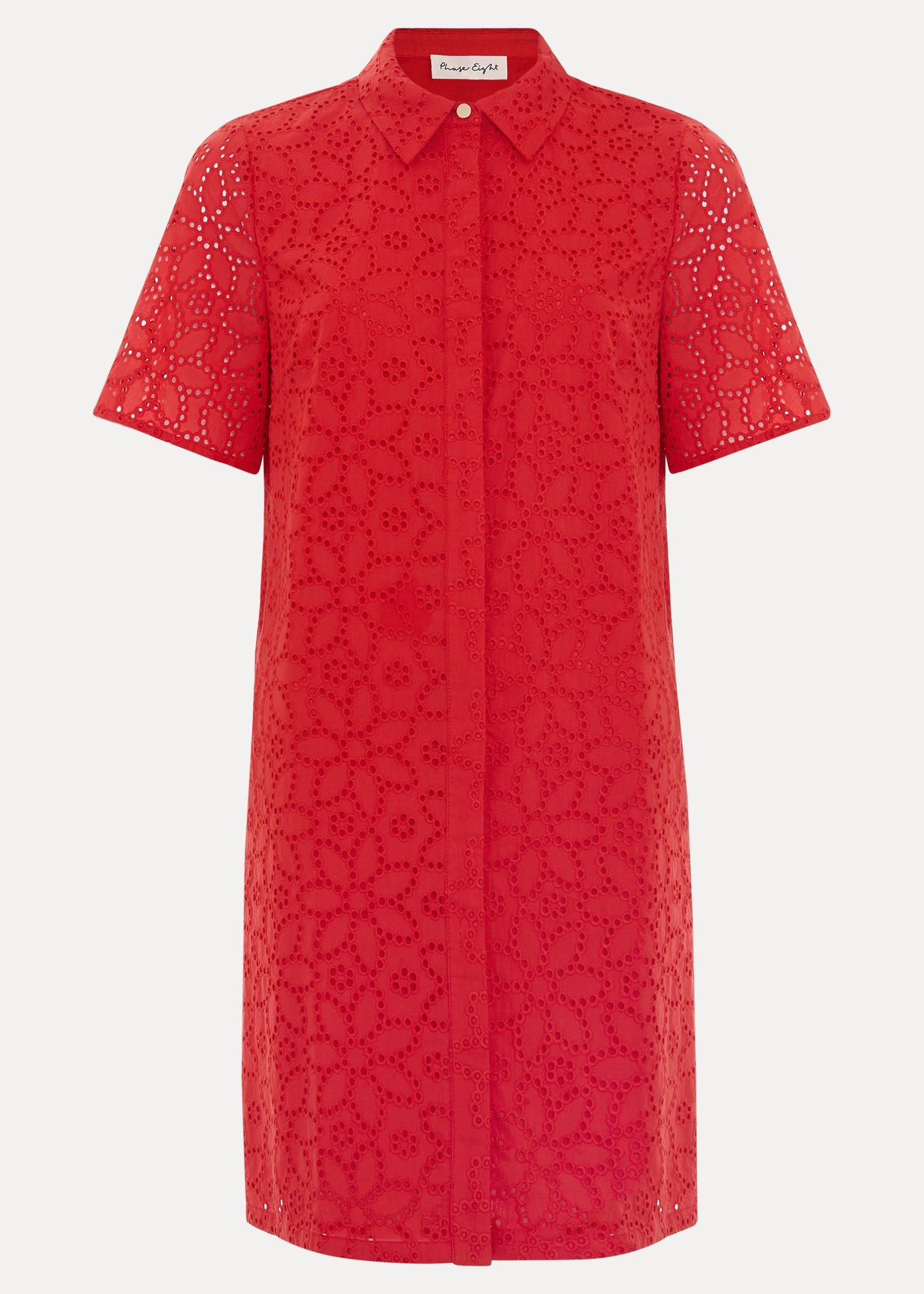 Nicky Broiderie Dress