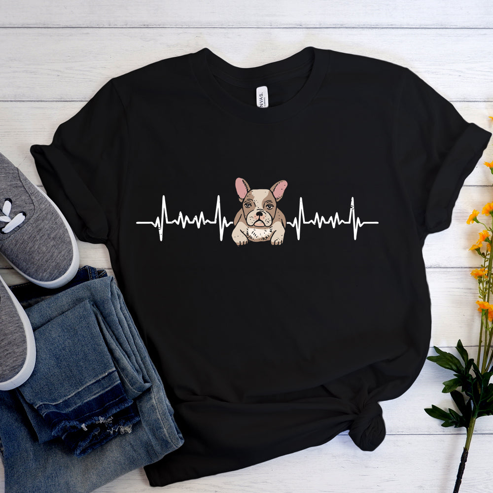 Frenchie Love - Short-Sleeve Unisex T-Shirt