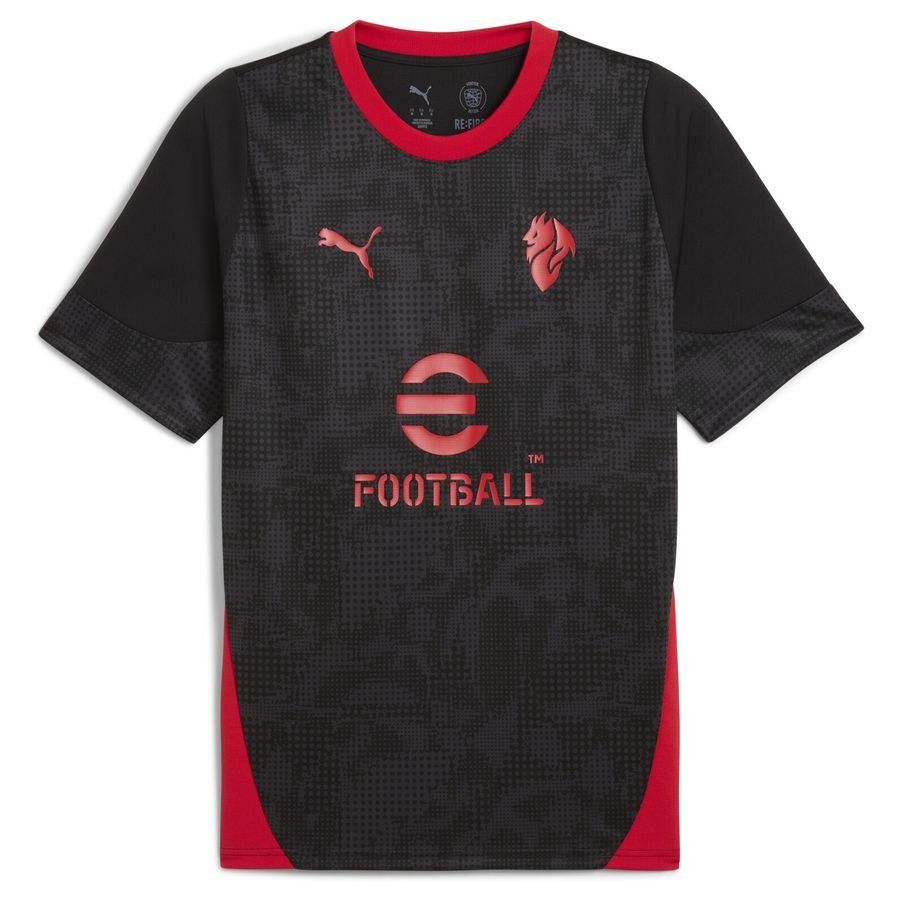 Milan Training T Shirt Puma Jet Black/for All Time Red
