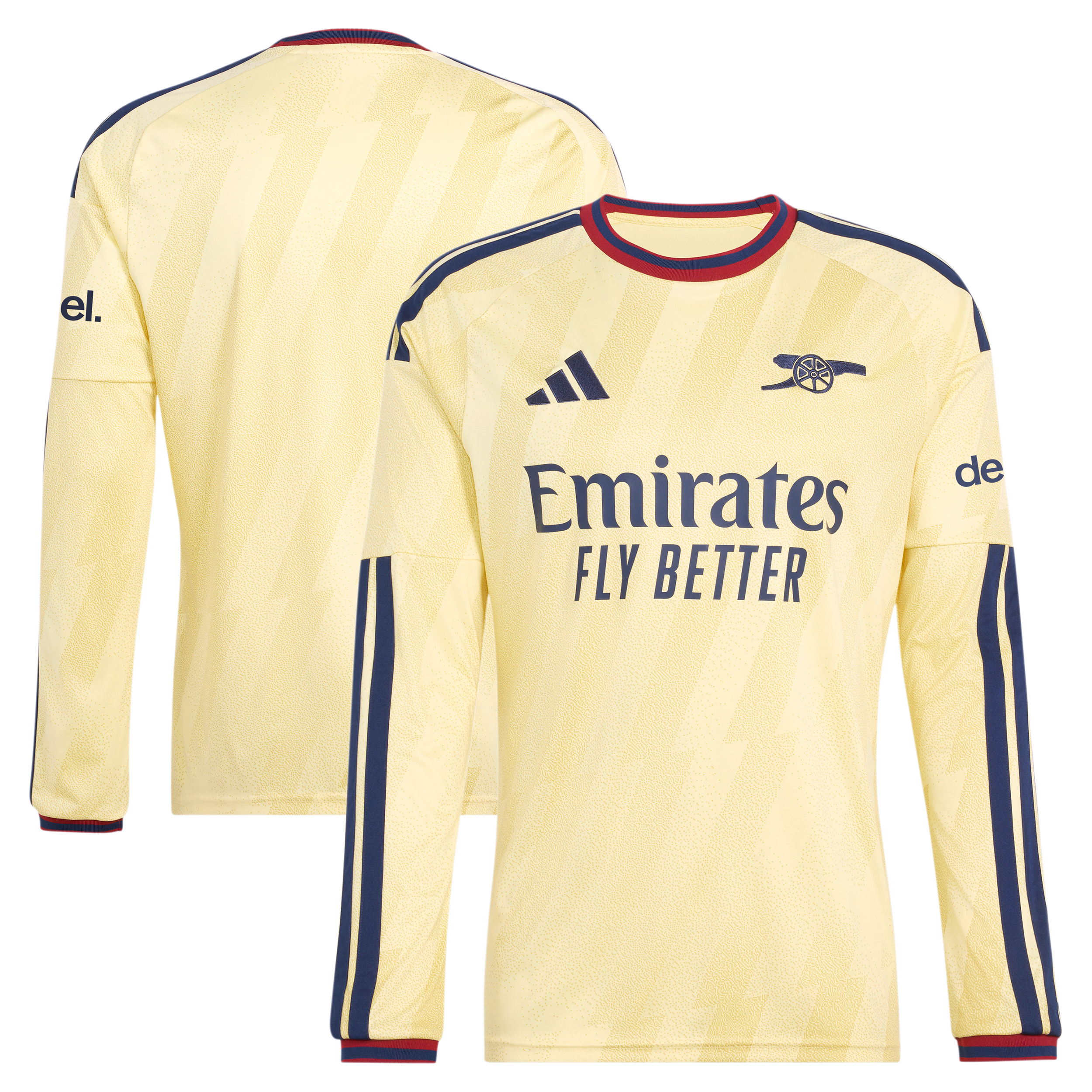 [SJH] Arsenal 2026/27 Third Replica Long Sleeve Jersey - Yellow