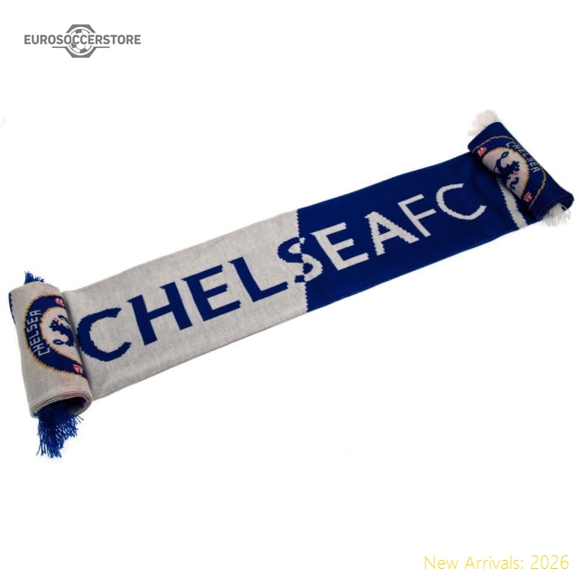 Official Chelsea Fc Vertigo Scarf - Premium Quality Football Apparel