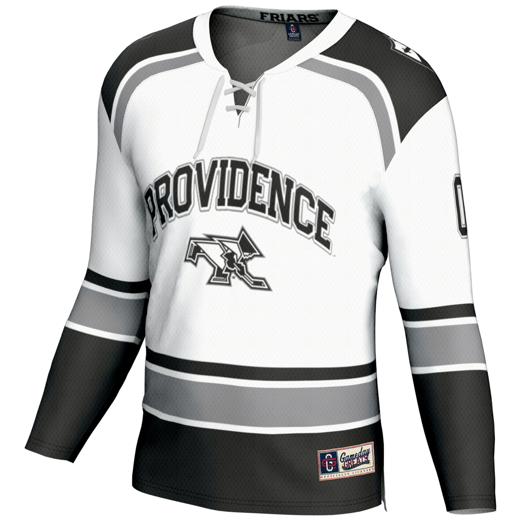 [DDG] Providence Friars GameDay Greats Youth NIL Pick-A-Player Women's Ice Hockey Jersey - White