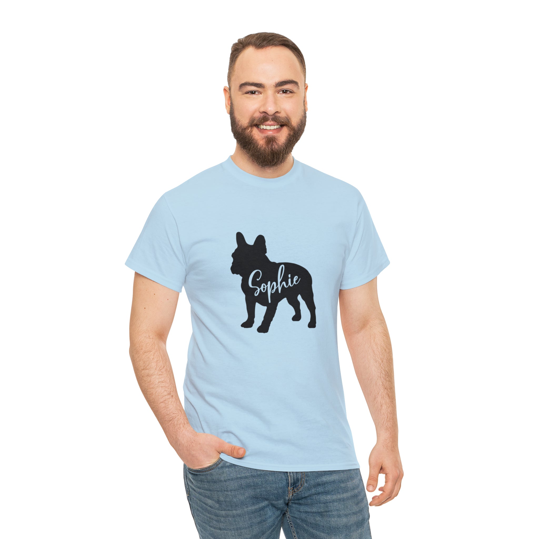 personalized T-shirt with Frenchie Name - Unisex Tshirt