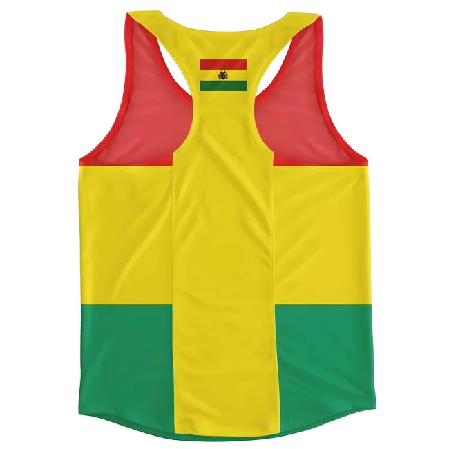 Player Bolivia Flag Running Vest Soccer Performance Player