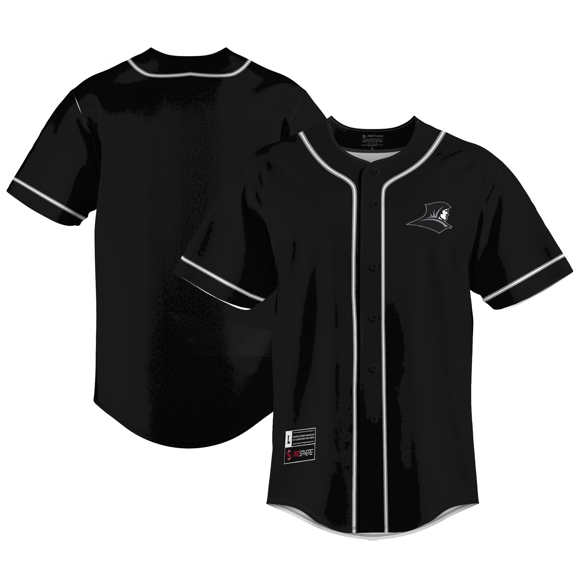 [NJP] Providence Friars GameDay Greats Lightweight Baseball Jersey - Black