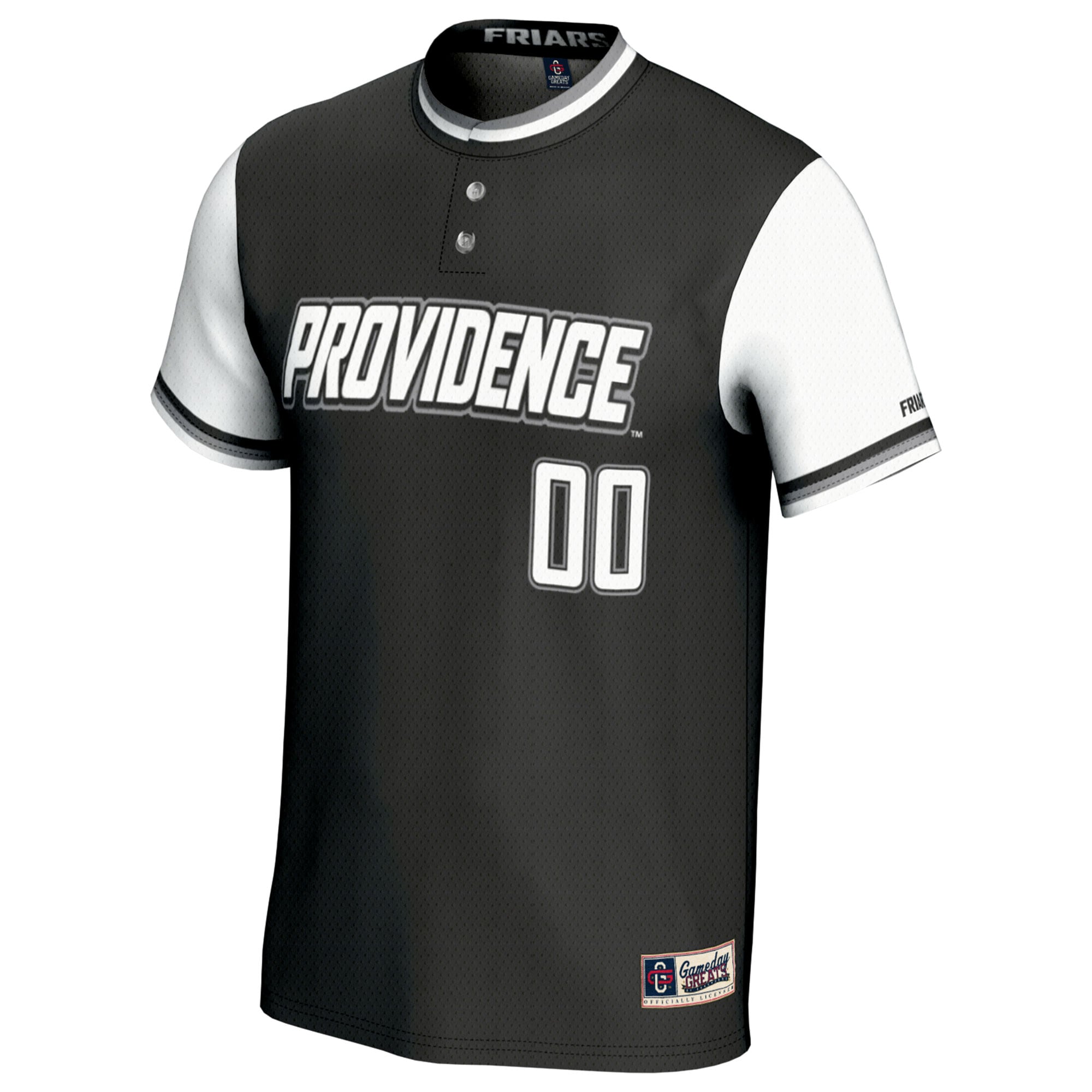 [DDG] Providence Friars GameDay Greats Unisex NIL Pick-A-Player Softball Lightweight Jersey - Black