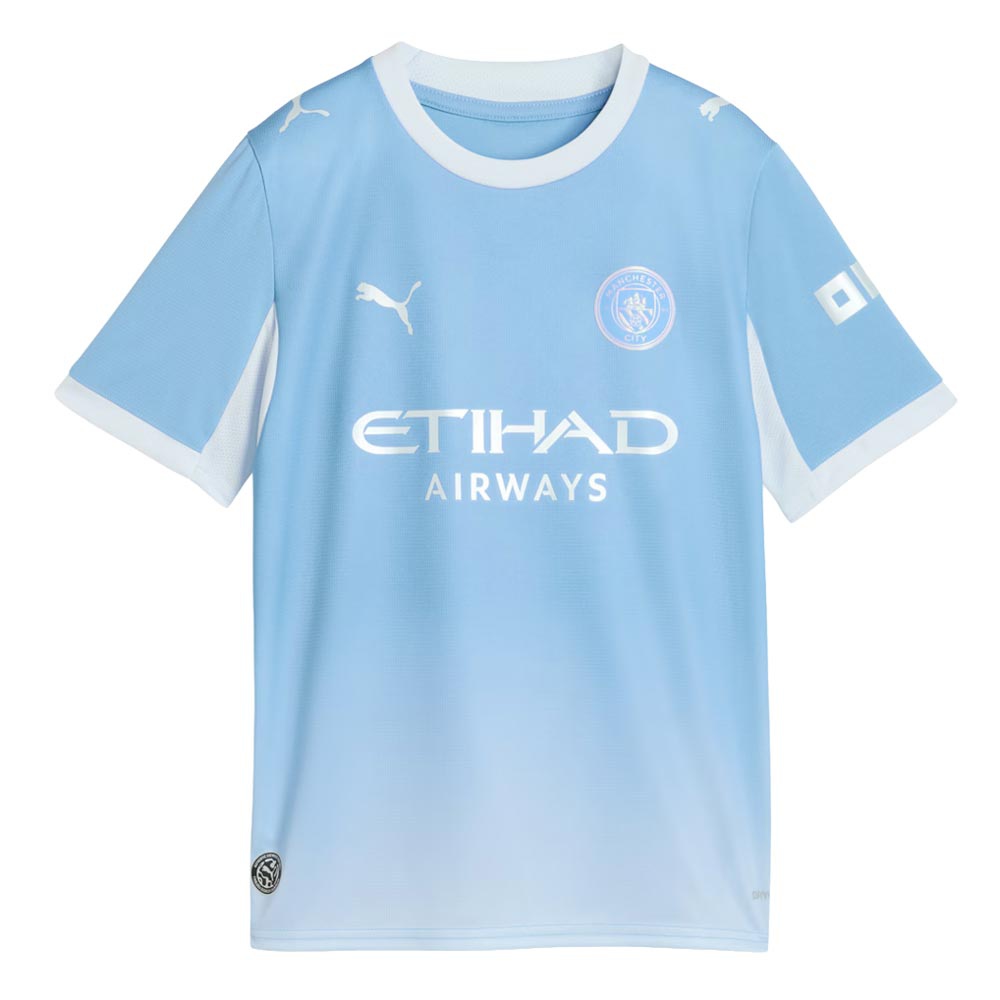 Youth Manchester City 26/27 Home Shirt - Chroma Collection
