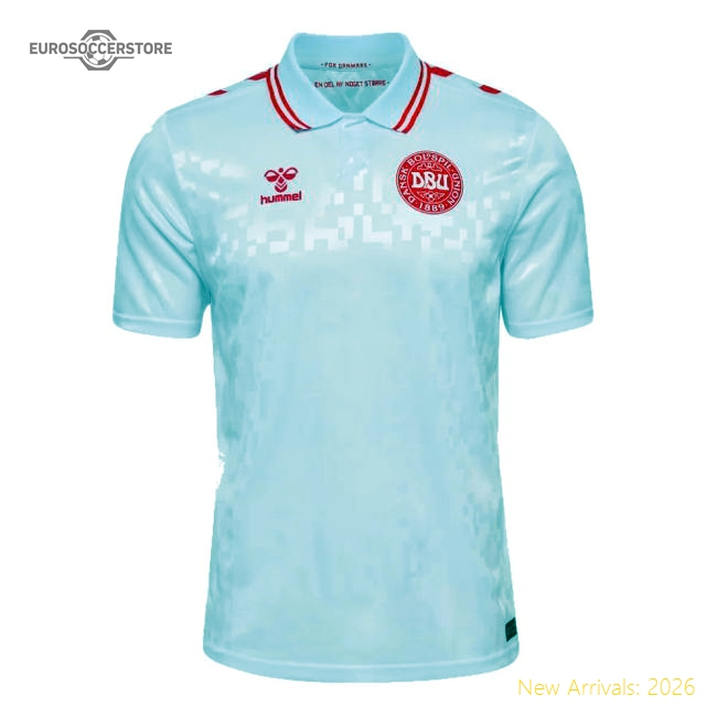 Denmark 2024-2025 Away Shirt - Elite Moisture-wicking Contemporary