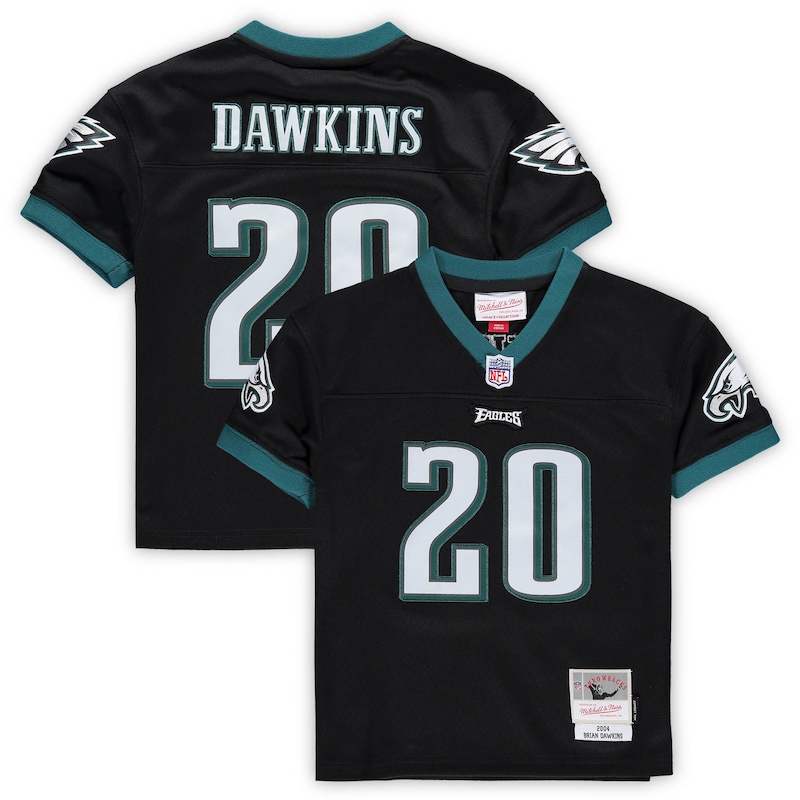 None Brian Dawkins PHI Eagles Retro Premium-Quality Jersey Football Ap
