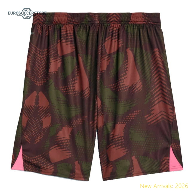 2024-2025 Man City Third Goalkeeper Shorts (Espresso Brown) - Kids