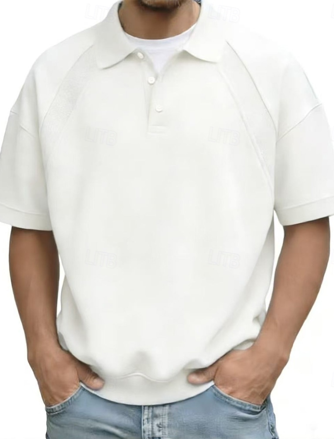 Men's Polo Shirts Casual Business Turndown Short Sleeve Fashion Basic